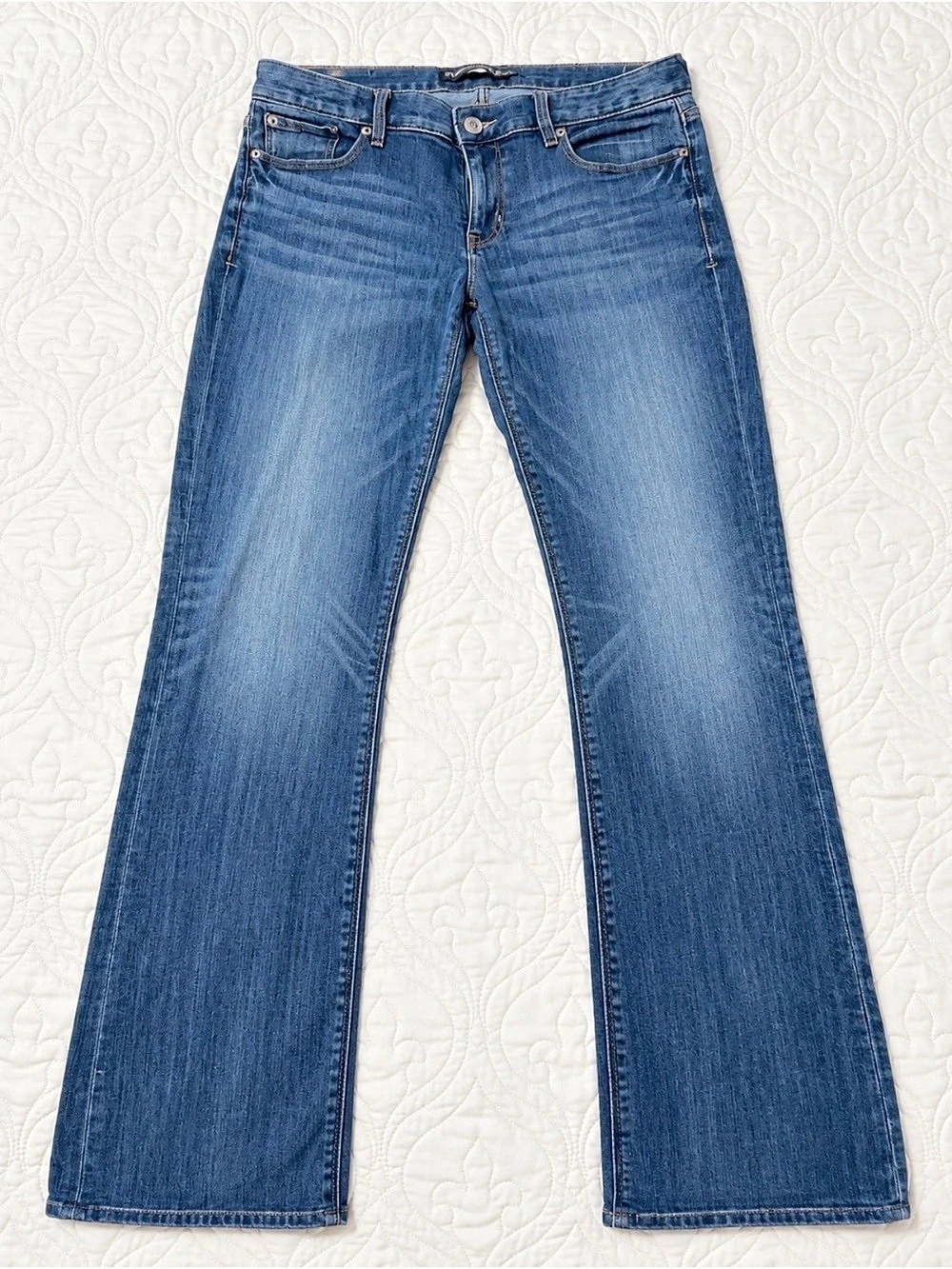 Darely Boot Low Rise Bootcut Jeans Blue Waist 8R